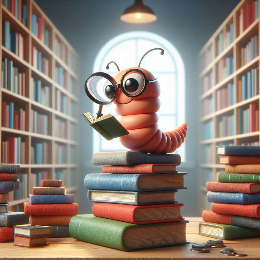 The Bookworm by Leppardra on DeviantArt