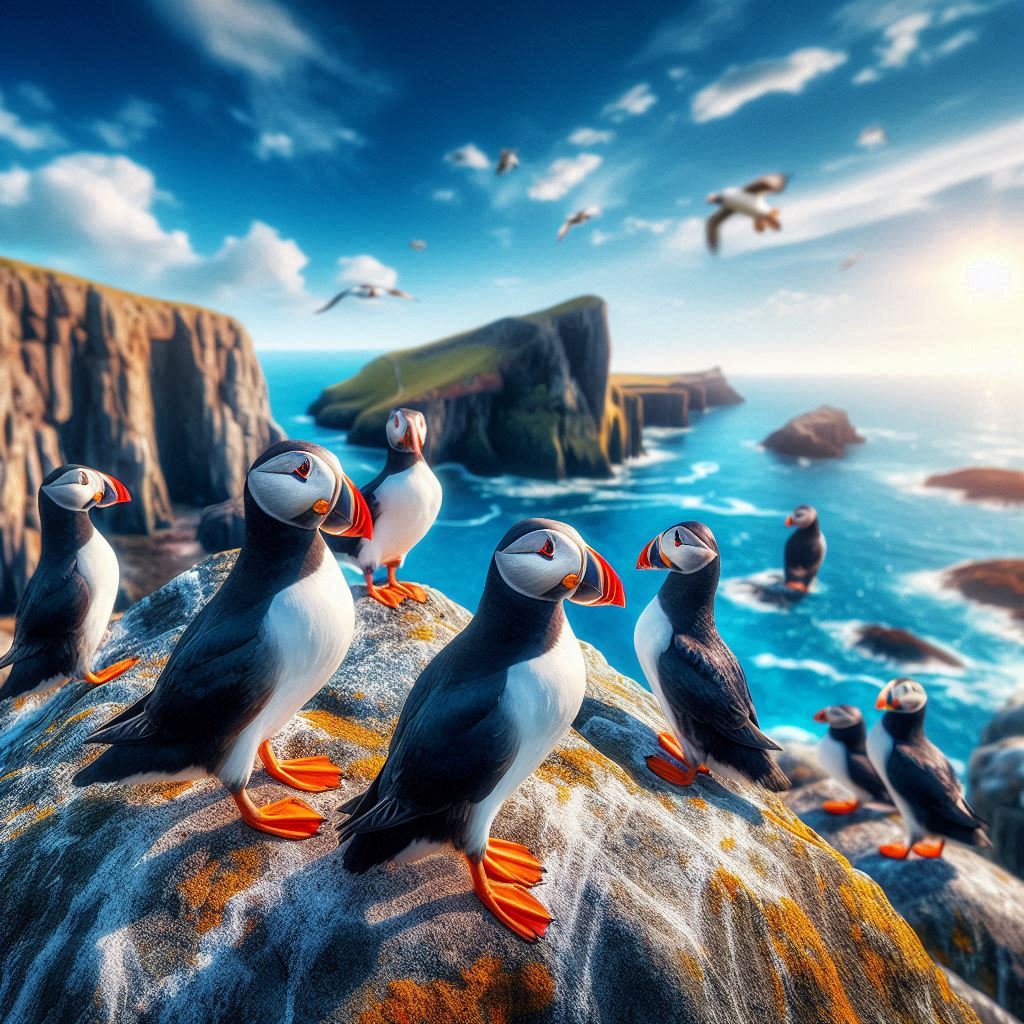 Atlantic Puffics Atlantic Puffins by Leppardra on DeviantArt