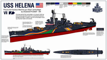 USS Helena - World of Warships Camouflage Contest