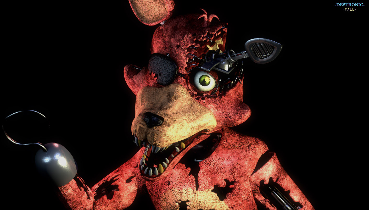 Stylized Withered Foxy - Download Free 3D model by tarmacyclops [868bb45] -  Sketchfab