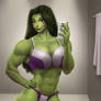 She-Hulk selfie-SFW