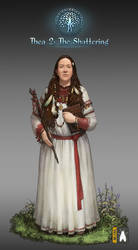 Female Priest Mage  Slav  Low Real Portrait