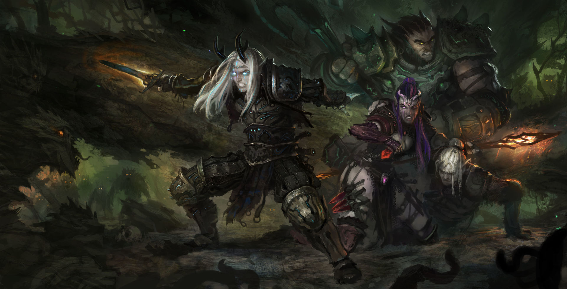 Deep Dark Woods Troubles By GreenViggen On DeviantArt Deep dark woods troubles by greenviggen on deviantart