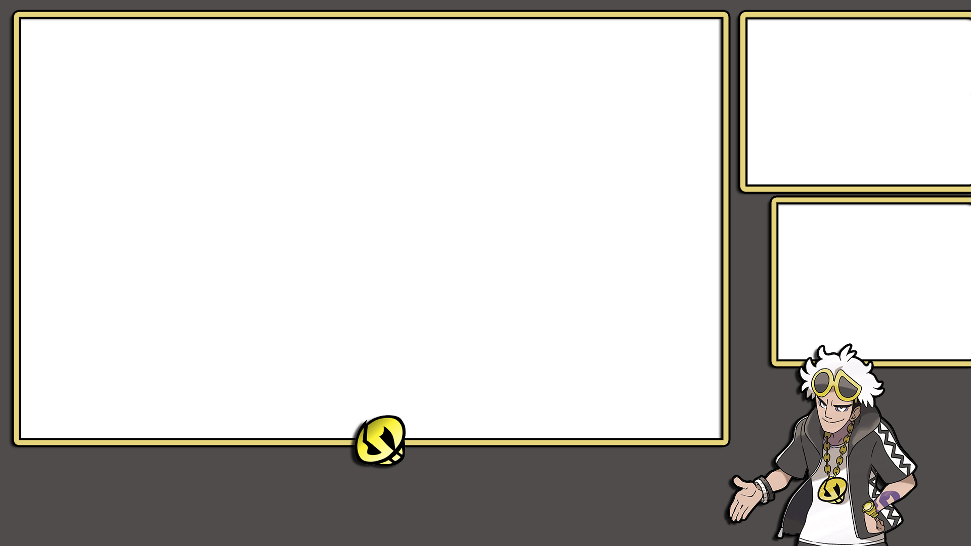 Team Skull Guzma Pokemon Stream Overlay for 3DS