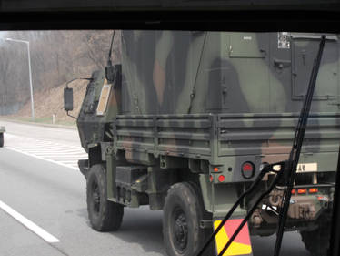 USFK, M1078A1P2 Armored Light Tactical Vehicle