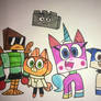 The Stars of Unikitty!