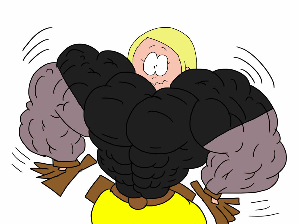 Terra Muscle Growth by Ducklover4072 on DeviantArt