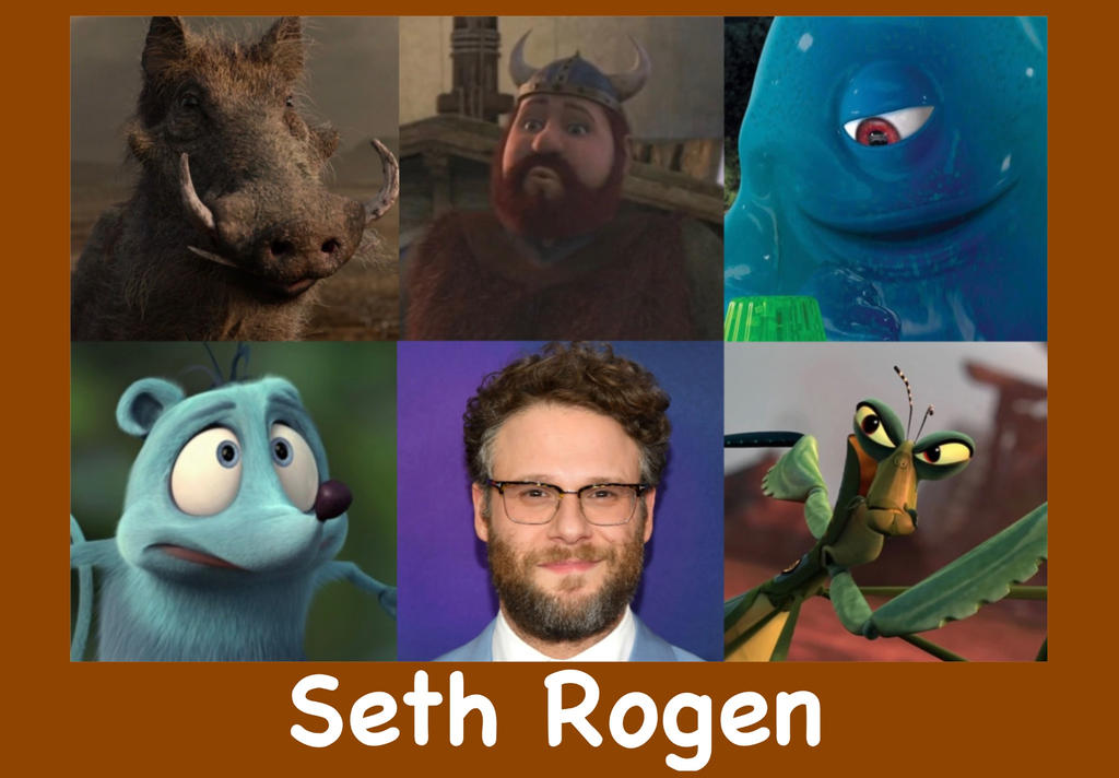 Seth Rogen Voice Collage by Ducklover4072 on DeviantArt