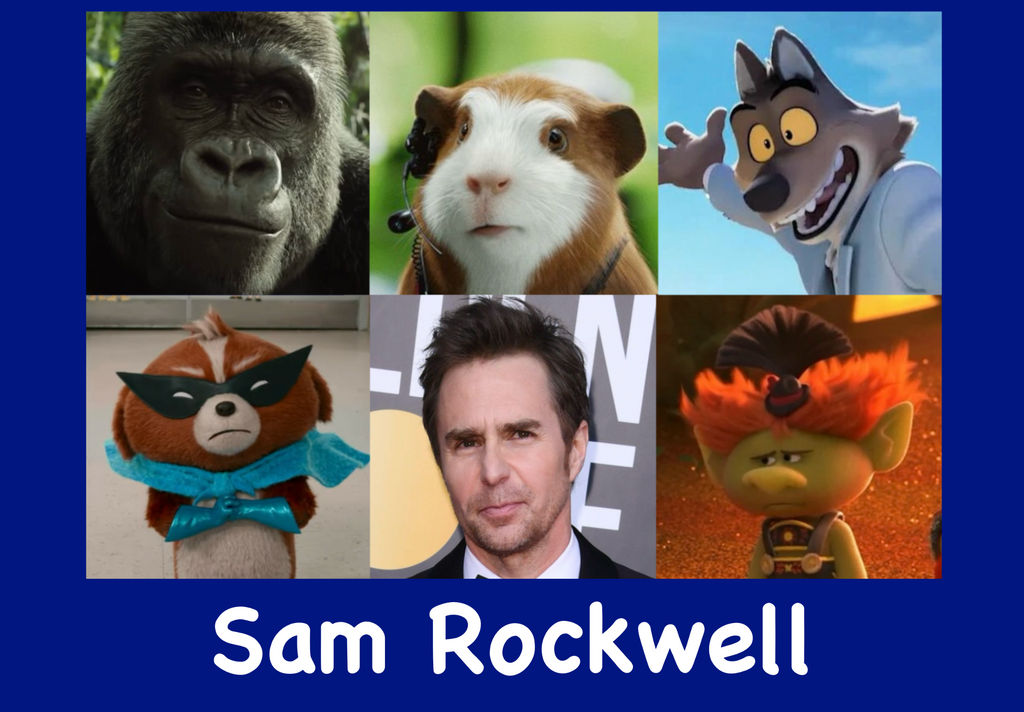Sam Rockwell Voice Collage by Ducklover4072 on DeviantArt