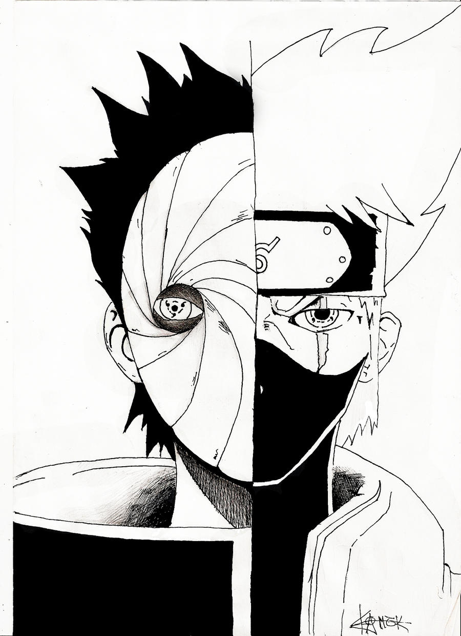 Tobi vs Kakashi