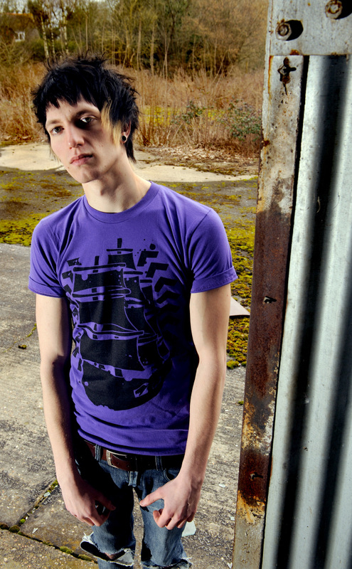 Purple Pirate Ship Tee