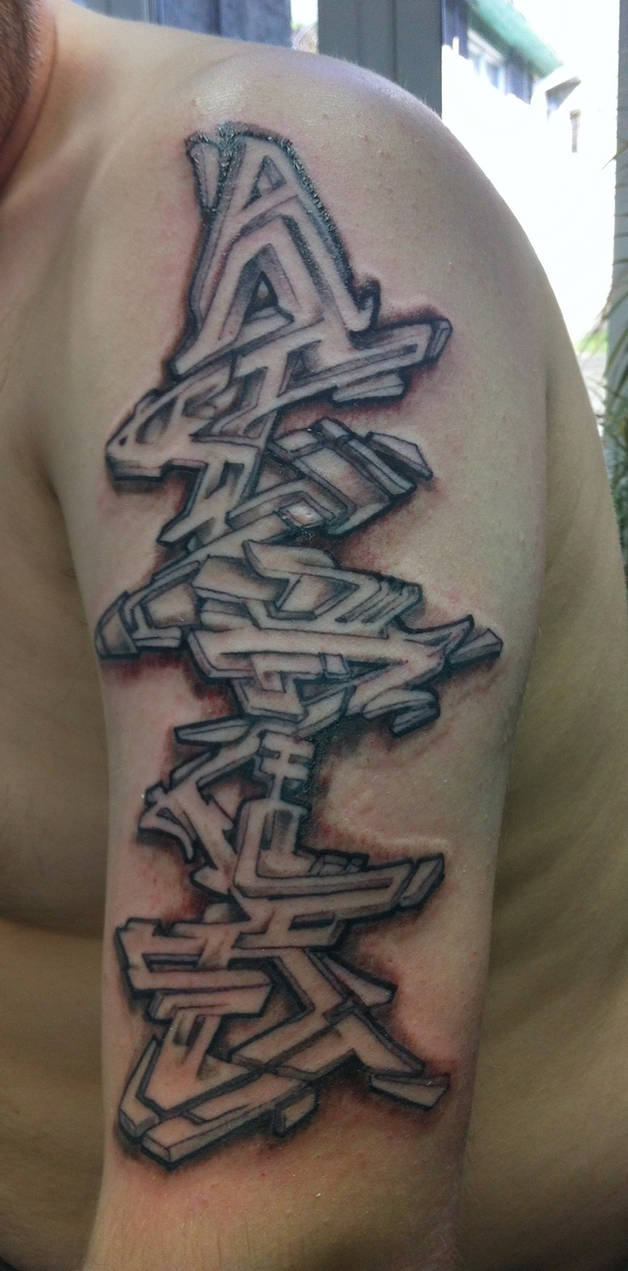 WildStyle Tattoo Inked by TugStarr on DeviantArt