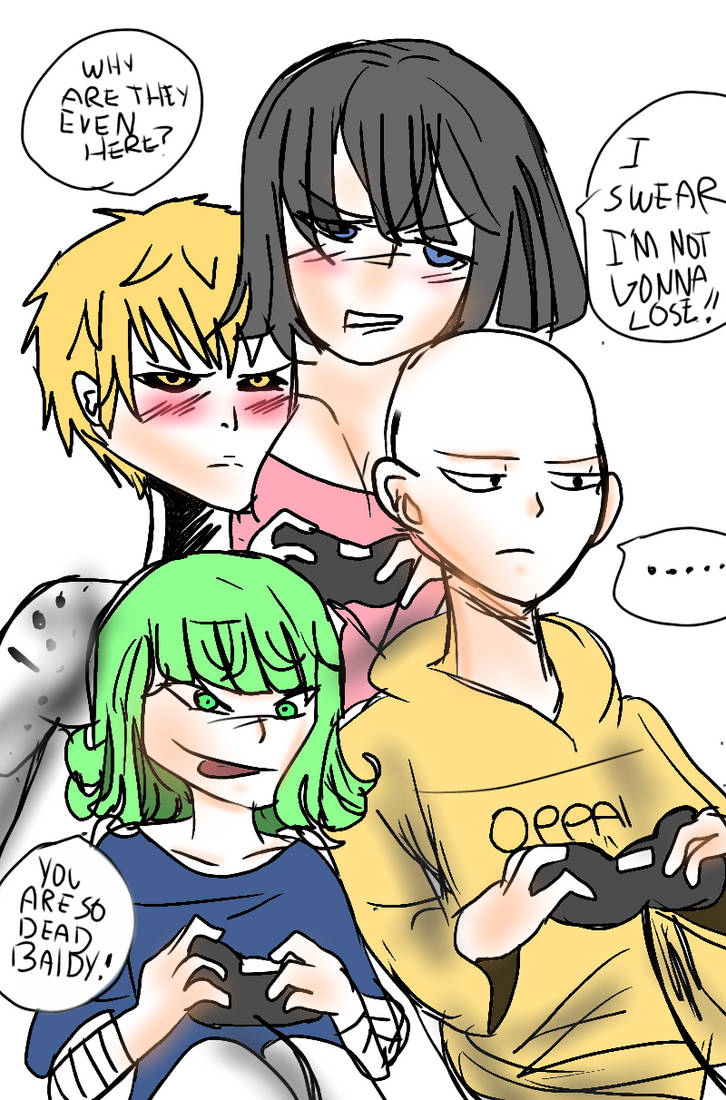 One Punch Man Game Time By Lunashadow17 On Deviantart