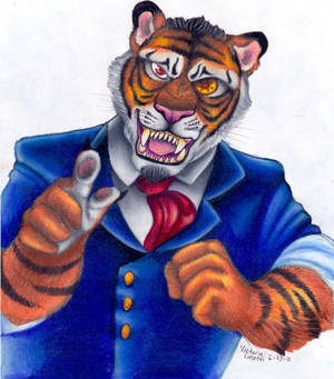 Dr. Cyborg the tiger