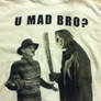 My new shirt freddy and jason you mad bro