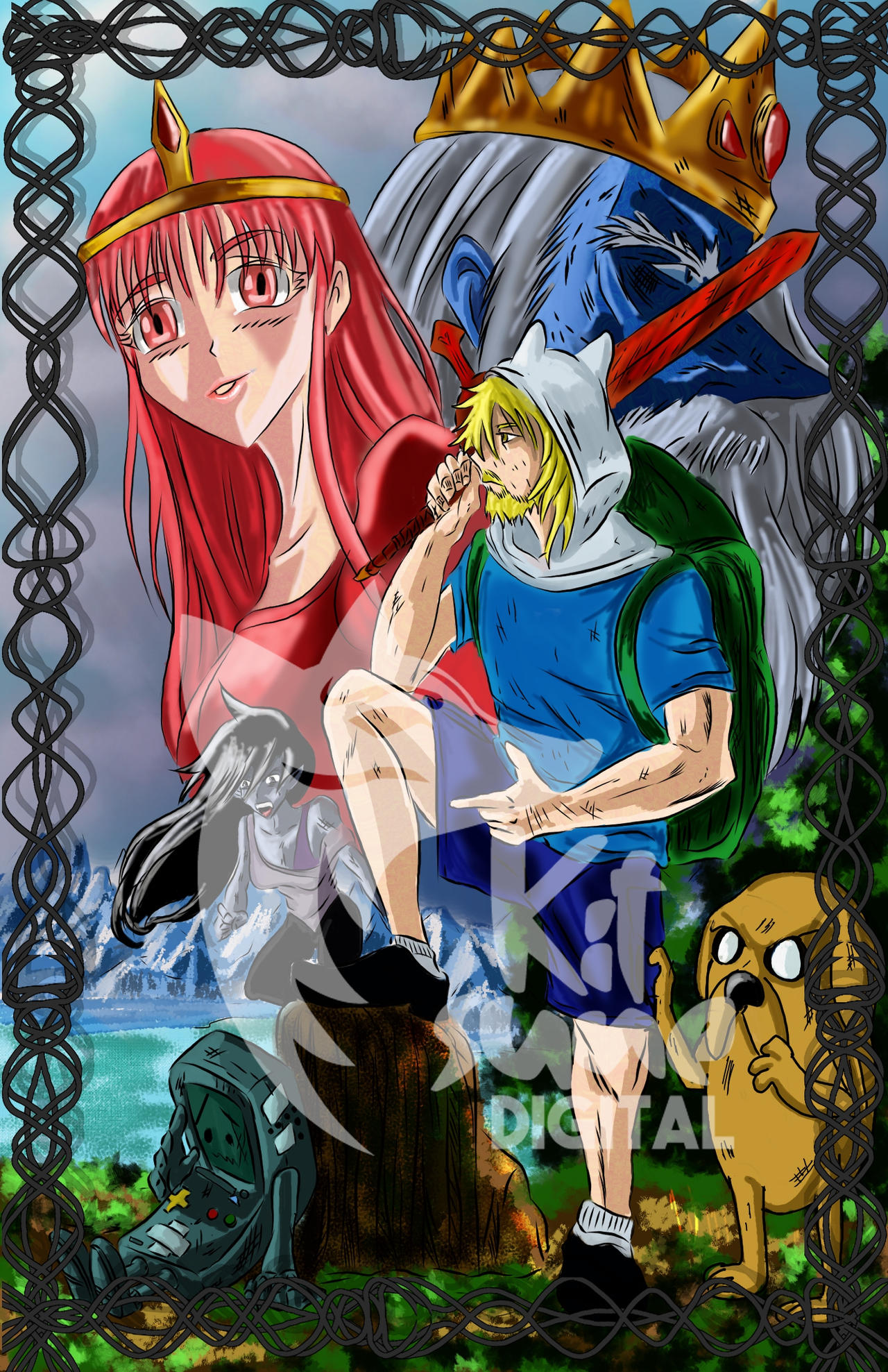 Adventure Time Future Deviantart Adventure time by KitsuneDi89 on DeviantArt