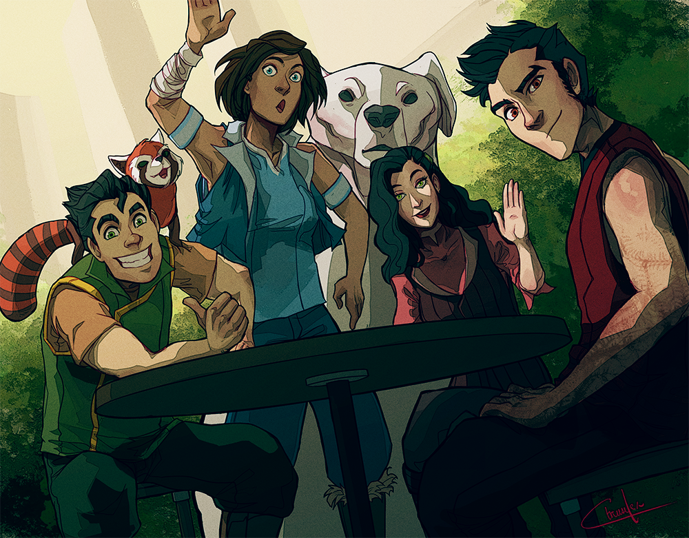 Just Another Sunny Day At Republic City by Ctreuse109
