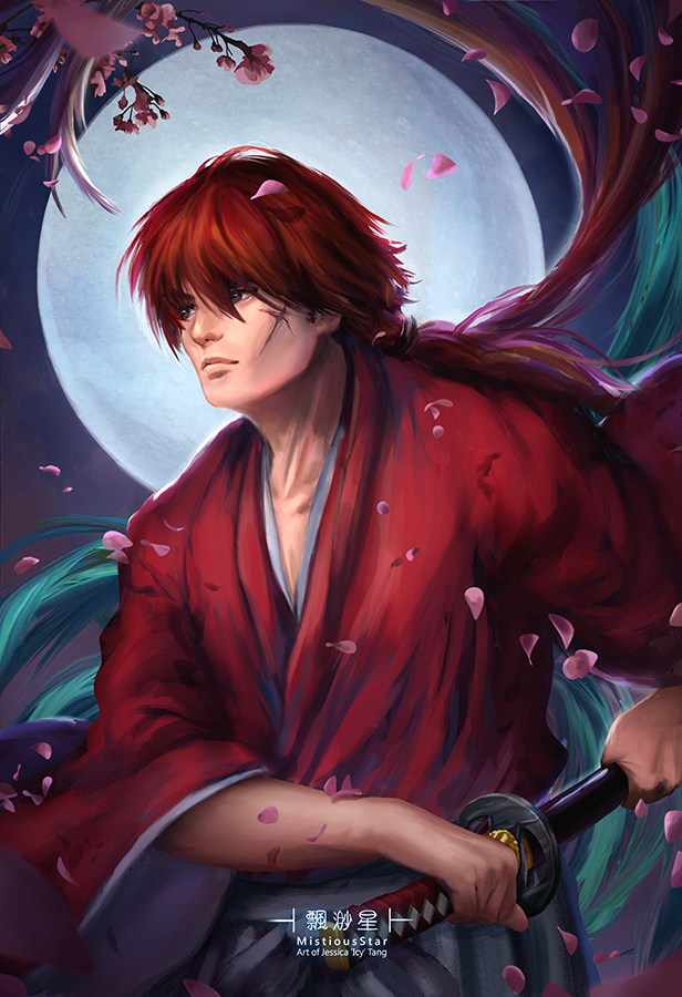 Himura Kenshin by Artgerm on DeviantArt