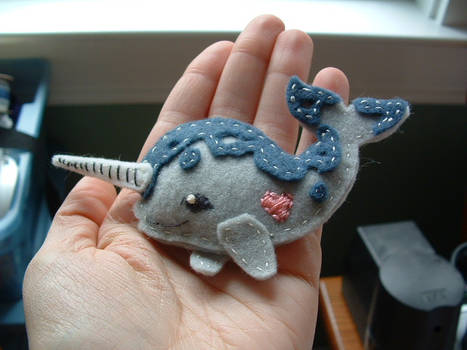 Felt Narwhal