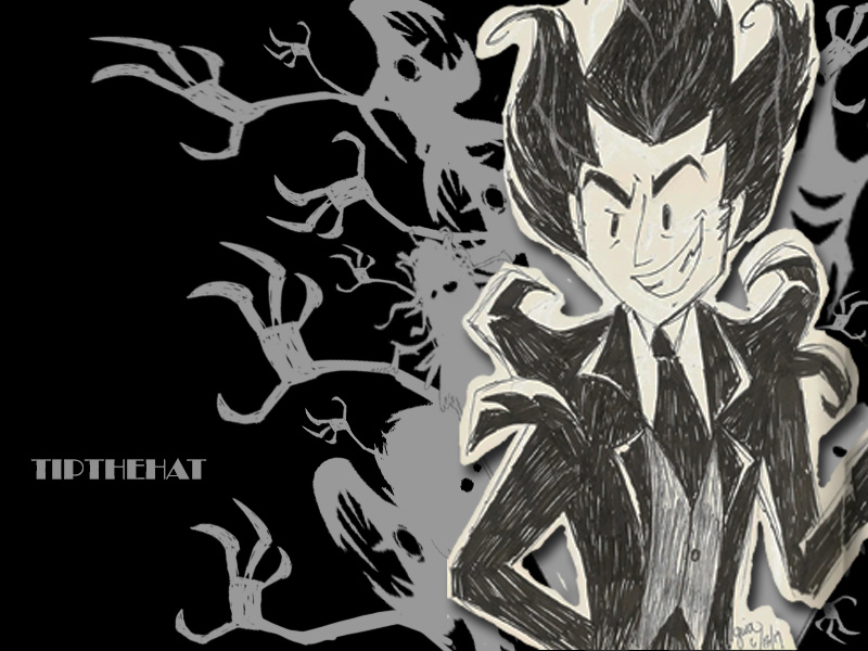 Don T Starve Shadow Wilson Wallpaper By Tipthehat On Deviantart Don T Starve Shadow Wilson Wallpaper By Tipthehat On Deviantart