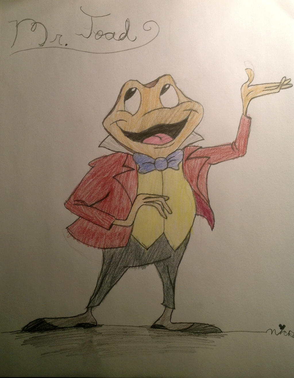 The Incredible Mr. Toad by nicktheghosthost999 on DeviantArt