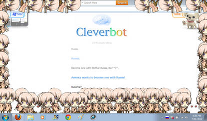 A Nice Chat with Cleverbot...And...RusAme...?