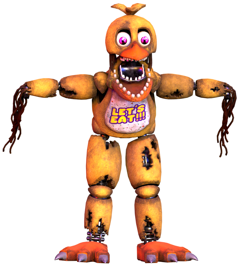 Gore Warning⚠️) Human Withered Chica : r/fivenightsatfreddys