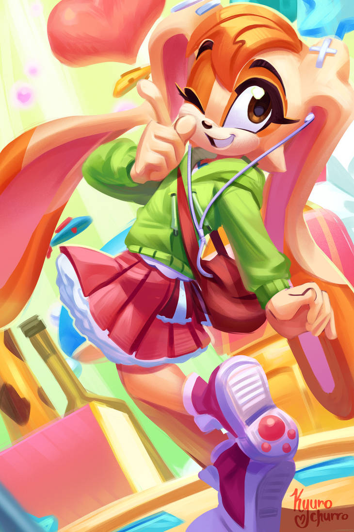 Cream.the Rabbiot Cream the Rabbit! by kyurochurro on DeviantArt