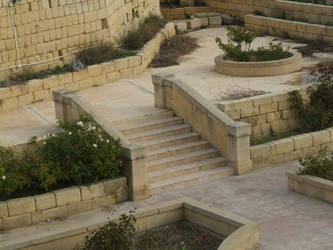 Stairs in Gozo.