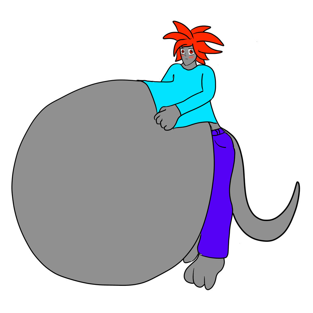Daebelly Rocking Nith's sentient belly by Daebelly on DeviantArt