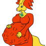 Pregnant Delphox