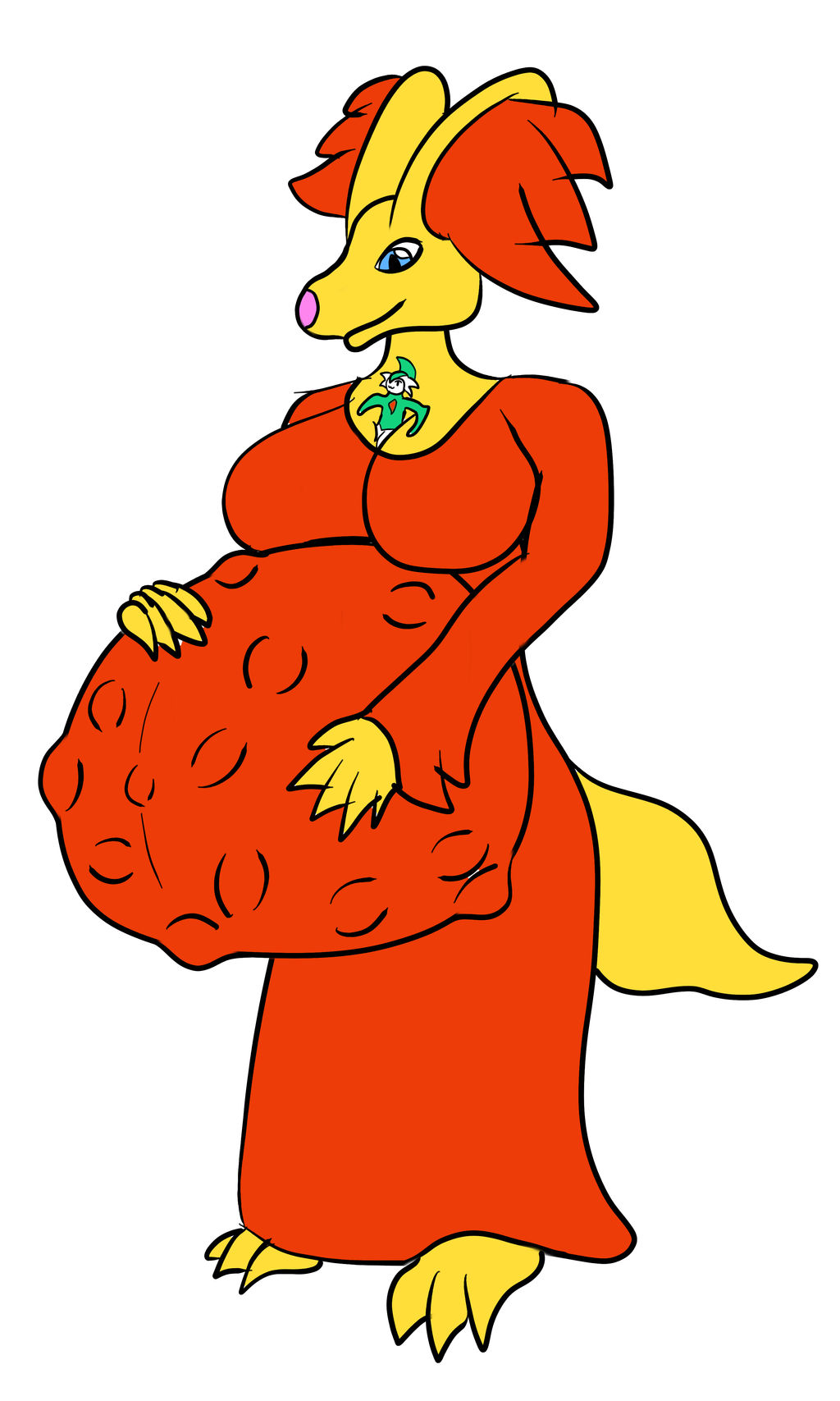 Deviantart Daebelly Pregnant Delphox by Daebelly on DeviantArt