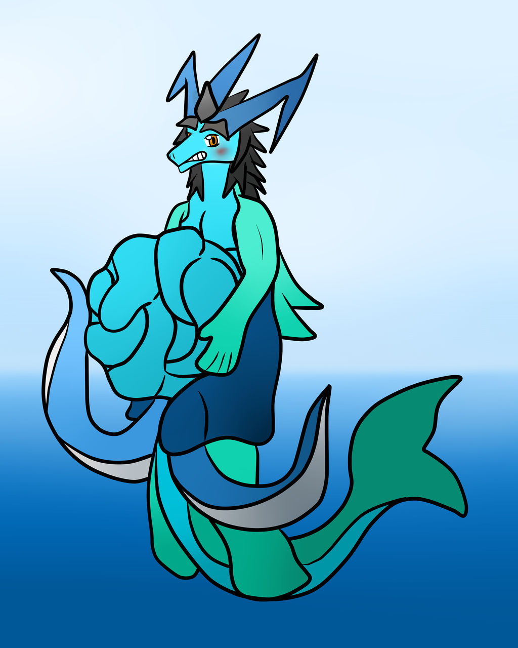 Deviantart Daebelly Qagur the volatile aquadragon by Daebelly on DeviantArt