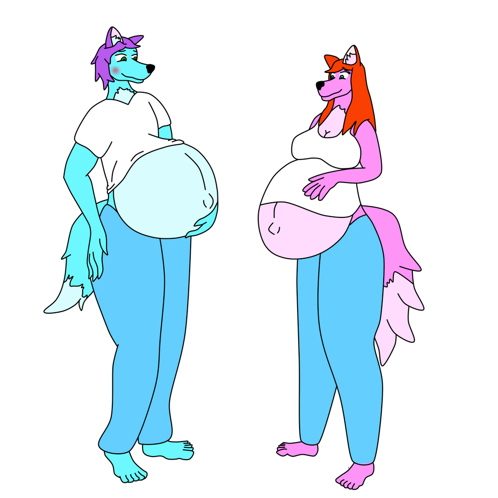 Deviantart Daebelly The pregnant couple by Daebelly on DeviantArt