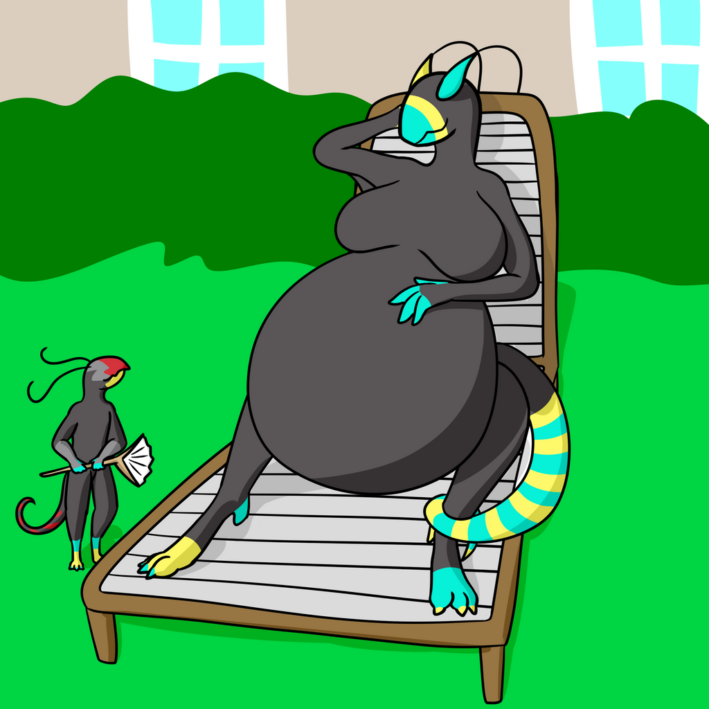 Deviantart Daebelly AT - Sunbathing by Daebelly on DeviantArt