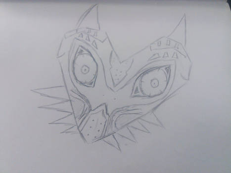 Majora's mask sketch