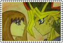 Forbiddenshipping stamp2 -Britt and Atem- by QueenBrittStalin