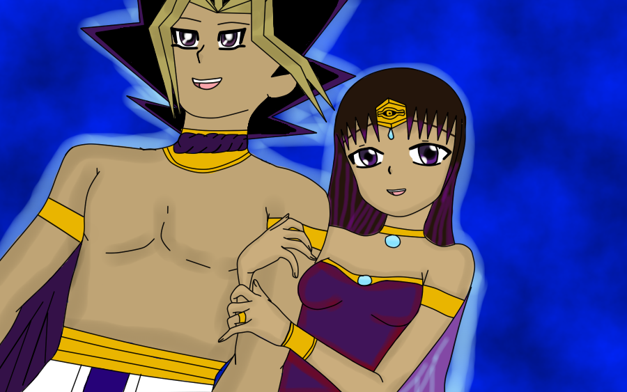 Pharaoh Atem x Queen Brittania(Britt)