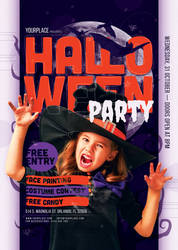 Halloween Kids Party Flyer