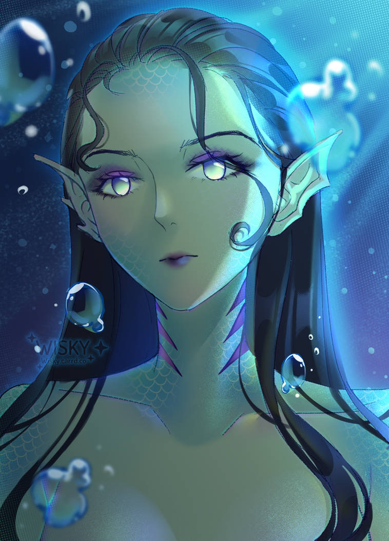 OC- Siren - Lady of undersea myth