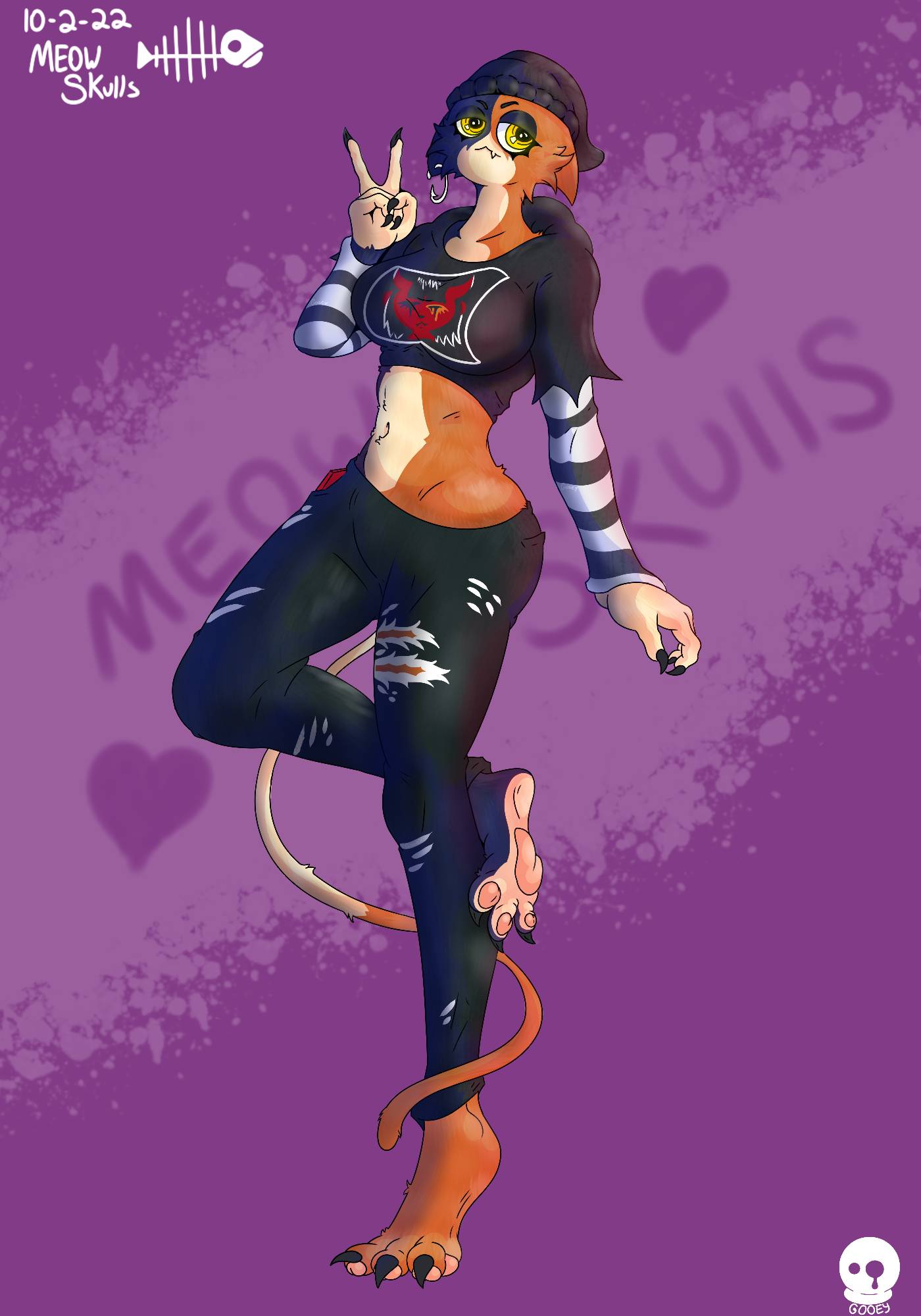 Meowskulls! by GooeyDA on DeviantArt
