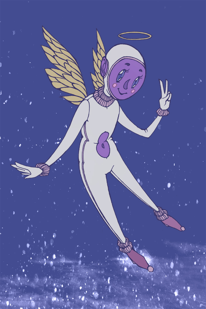 adventure time space angel princess