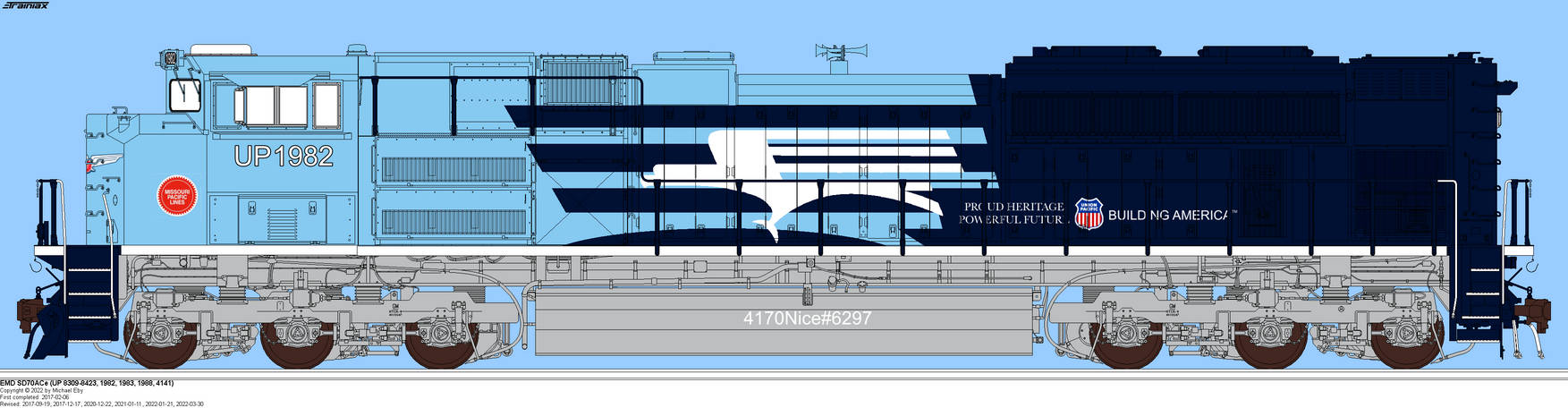 UP 1982 Missouri Pacific - Trainiax by MuscleLineRailfan on DeviantArt