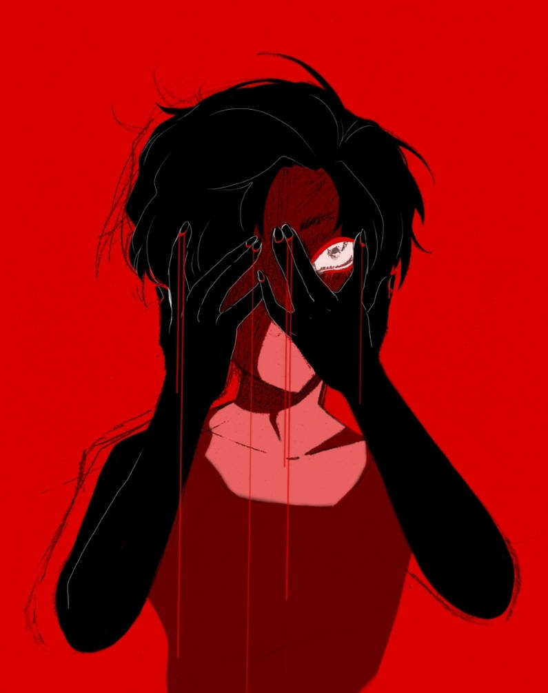 whoa youre bleeding what happened? by wrathfulangels on DeviantArt