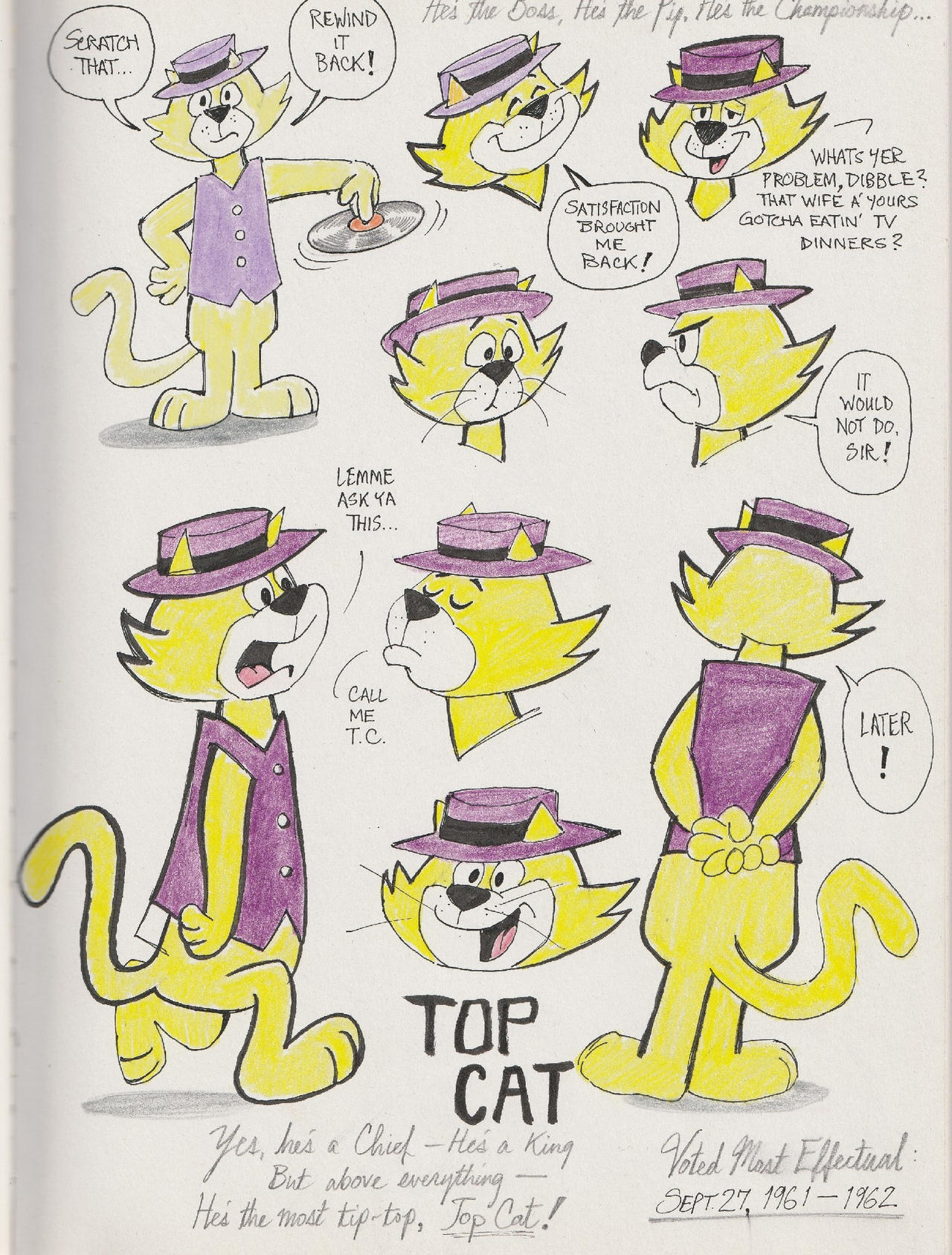 Top Cat By Negatif1 On DeviantArt top-cat-by-negatif1-on-deviantart