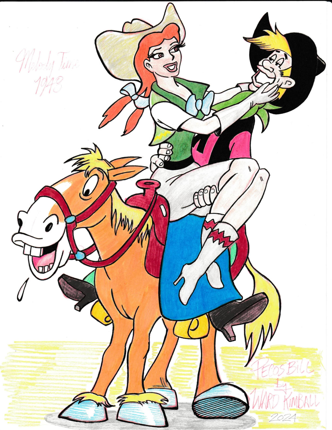 Billy Rides Pecos Bill Rides Agin! by Negatif1 on DeviantArt
