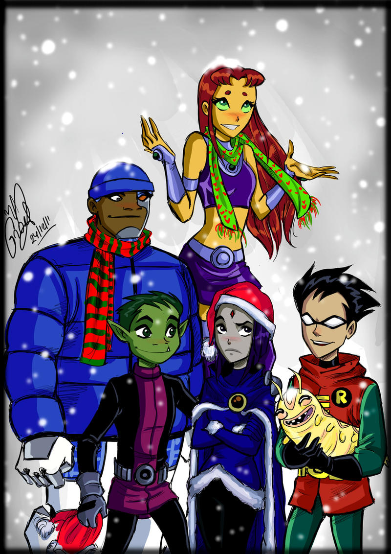 Titans Christmas by Gretlusky