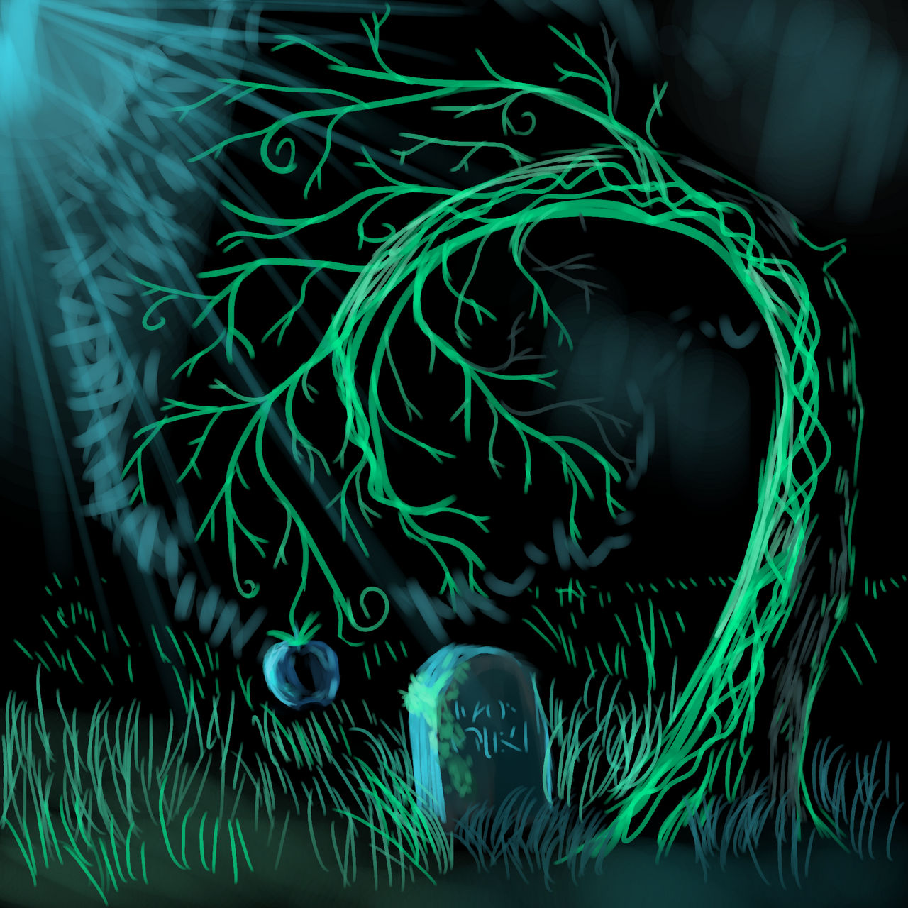 Toppling Tree by goatfalls on DeviantArt