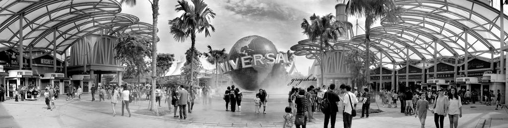 The Entrance of Universal Studios Singapore