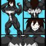 She-Venom Transformation 02 by BeastLab36